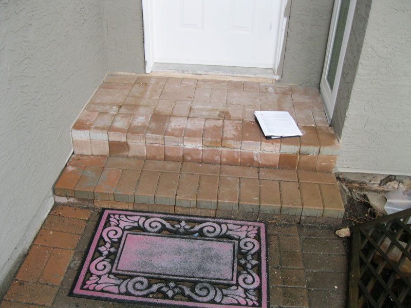Foundation-Before Leaking Foundation - Before